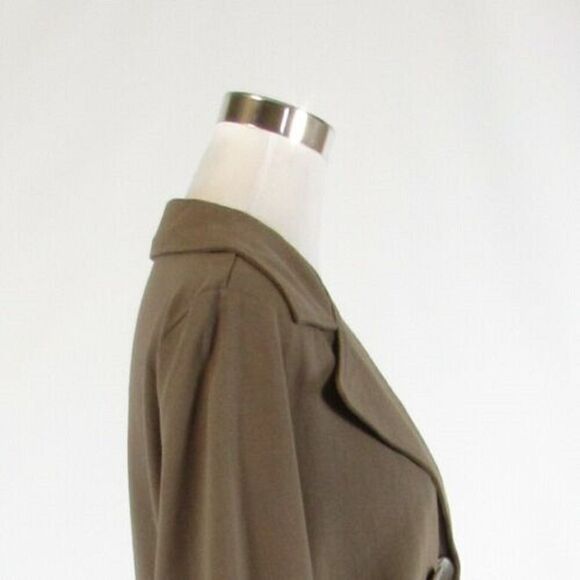 Cool brown ANN TAYLOR LOFT blazer jacket M - Picture 6 of 8